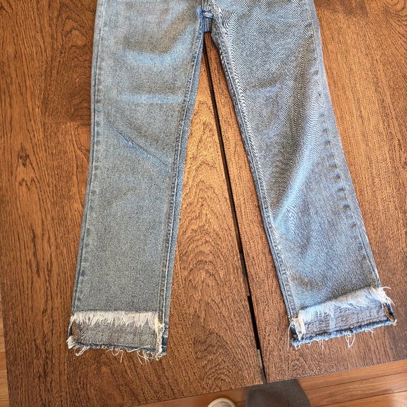 Acne Studios Cropped Raw HemJeans Jet Eighties Blue 27/24 - Picture 2 of 7